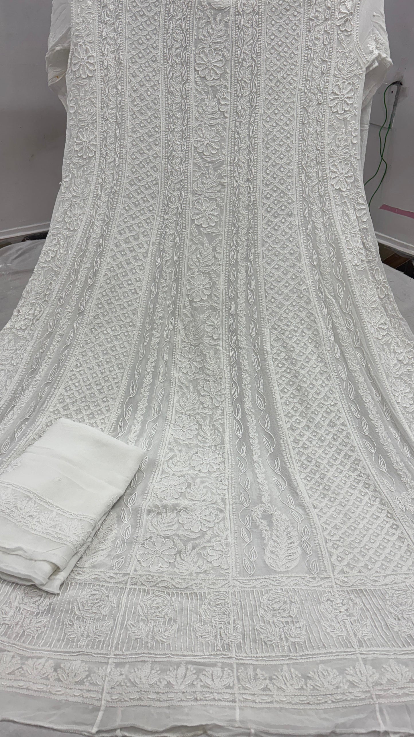 Unstitched Anarkali Kurta Material