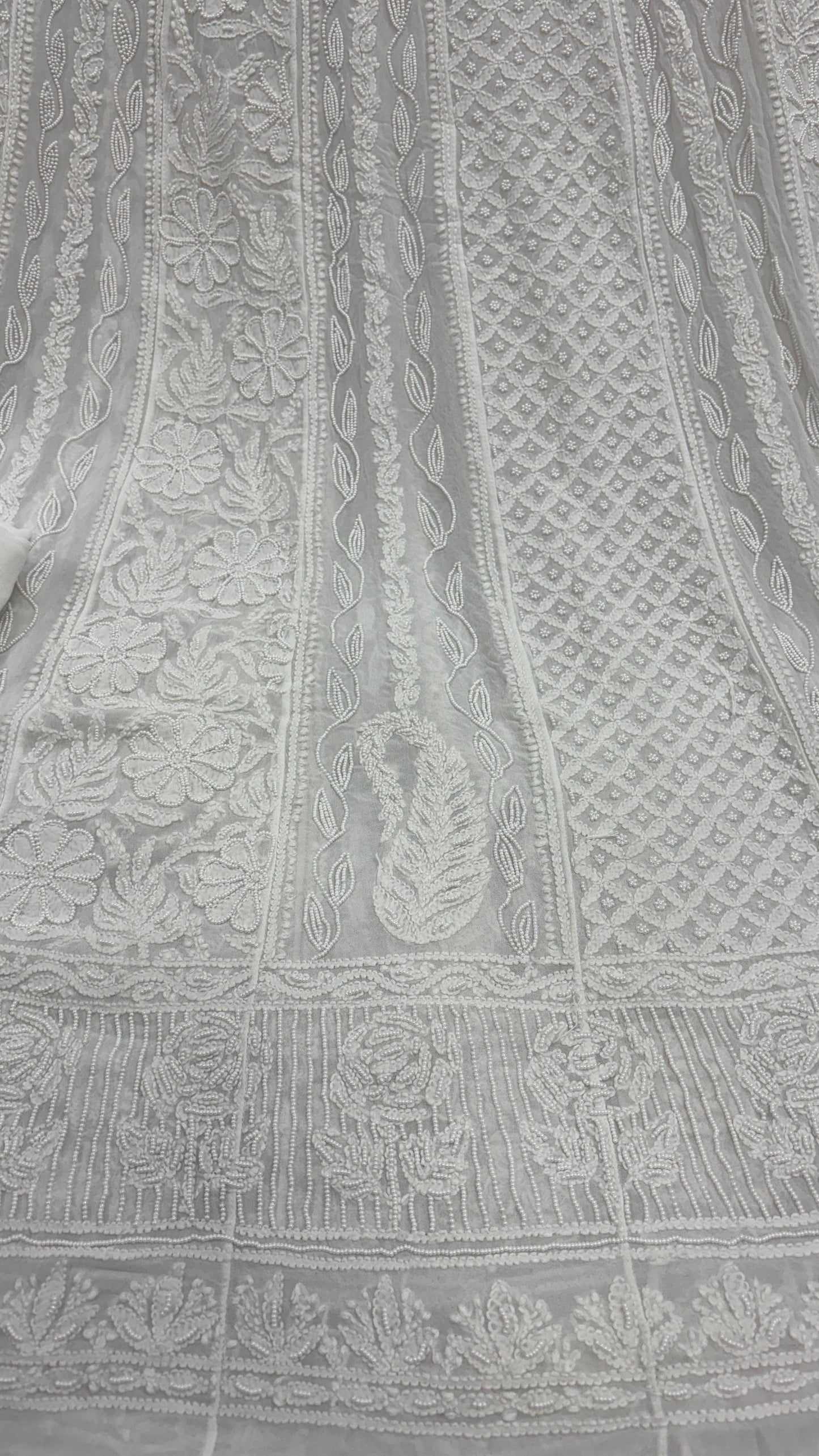 Unstitched Anarkali Kurta Material