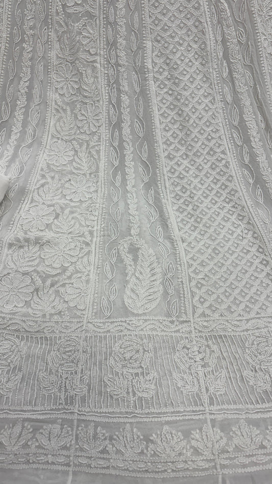 Unstitched Anarkali Kurta Material